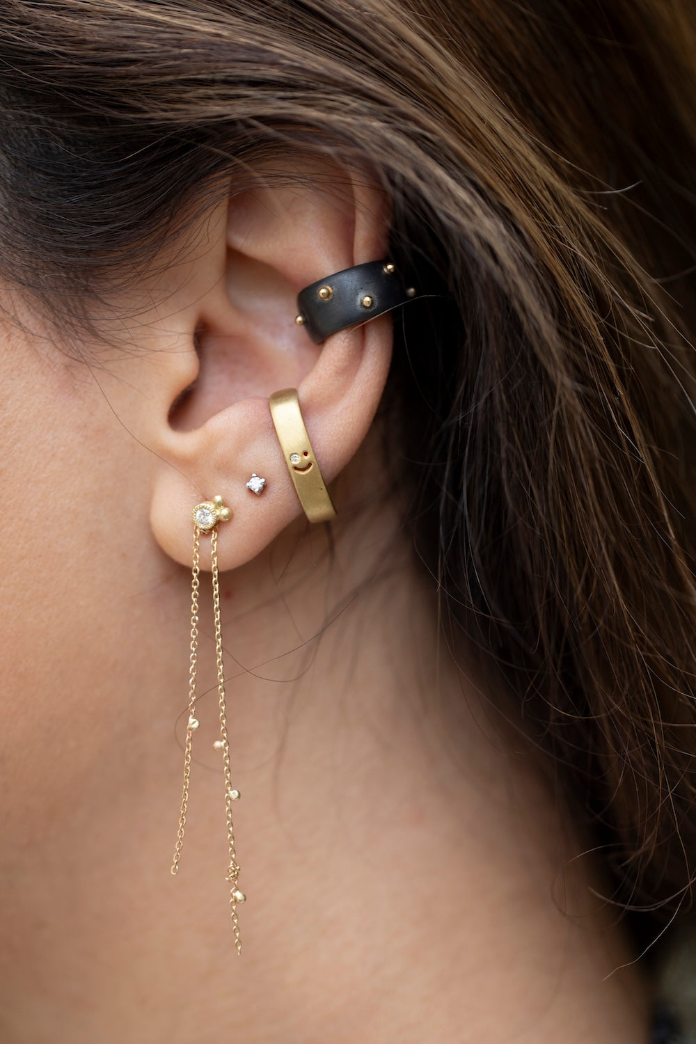 Radiant- Earrings gold