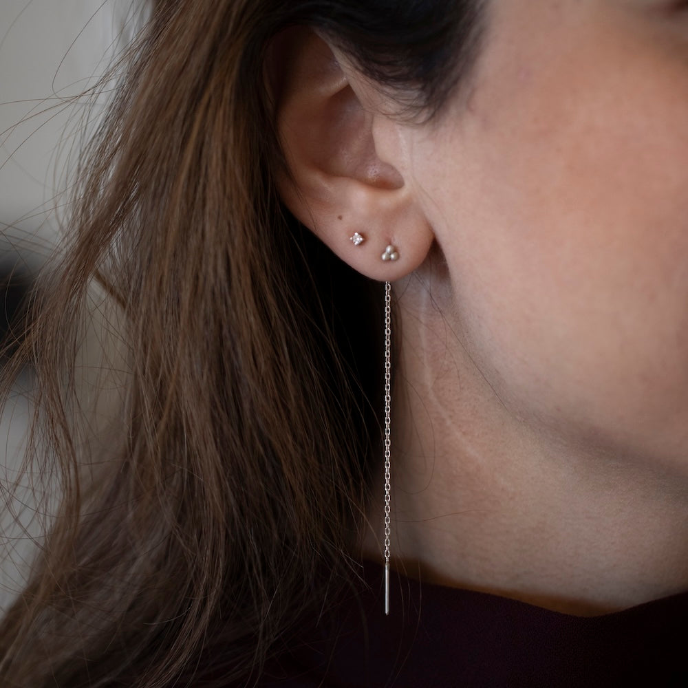 More Than Rubies⁠ - Silver Earrings