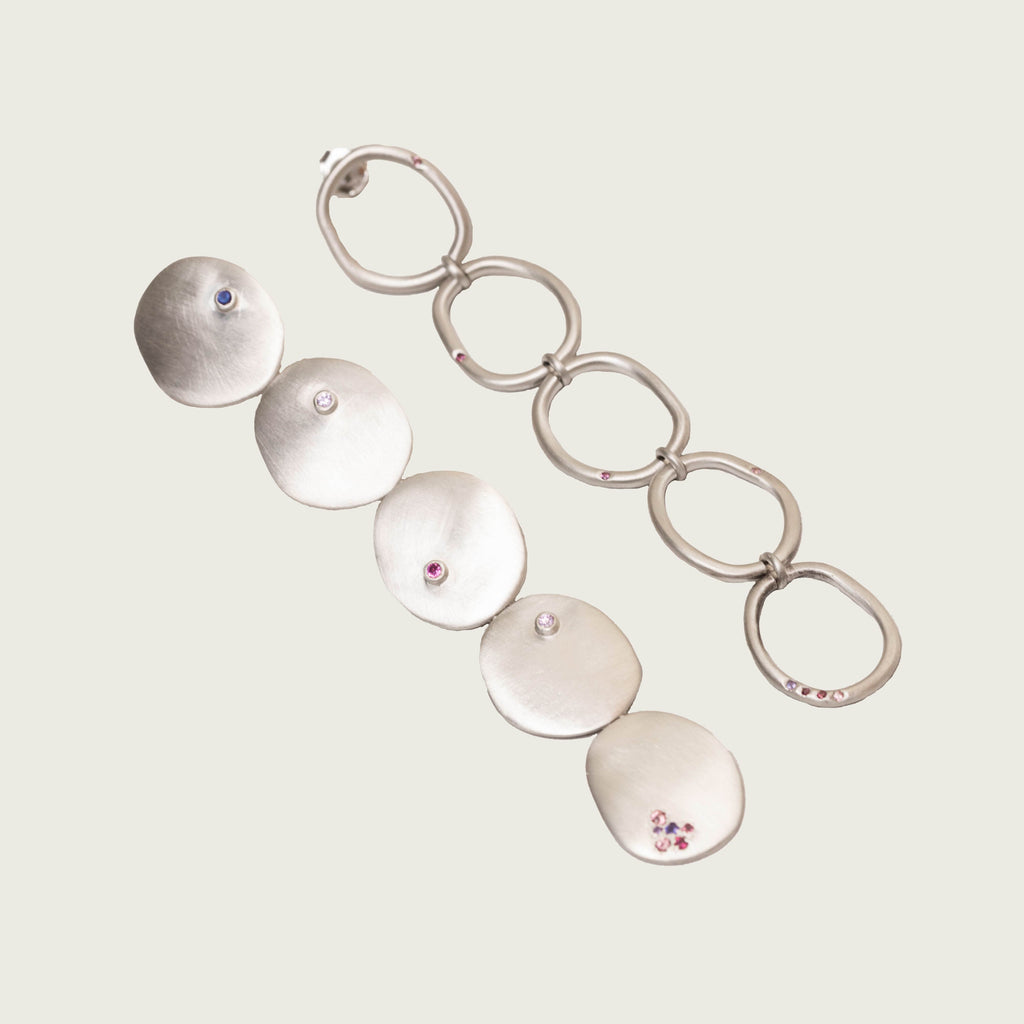 Fullness Of Joy - Silver Earrings