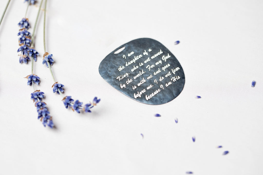 I Am The Daughter⁠ Of A King - Oxidized.