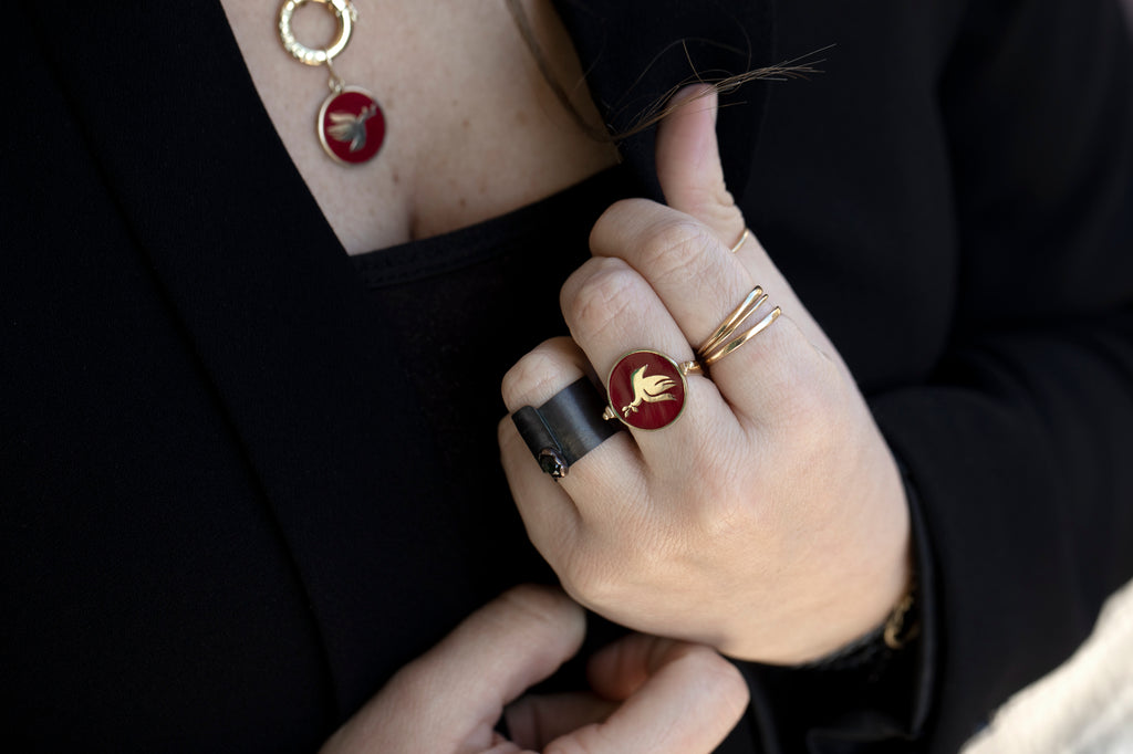 Love Power Discipline⁠ - Gold Rings