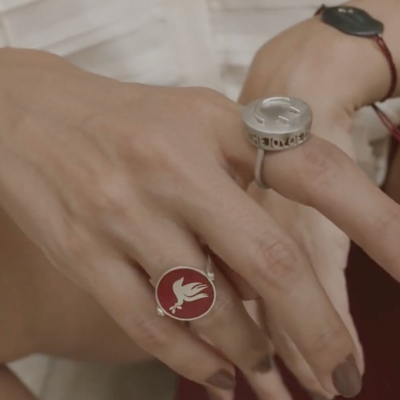 Strength - Silver Ring