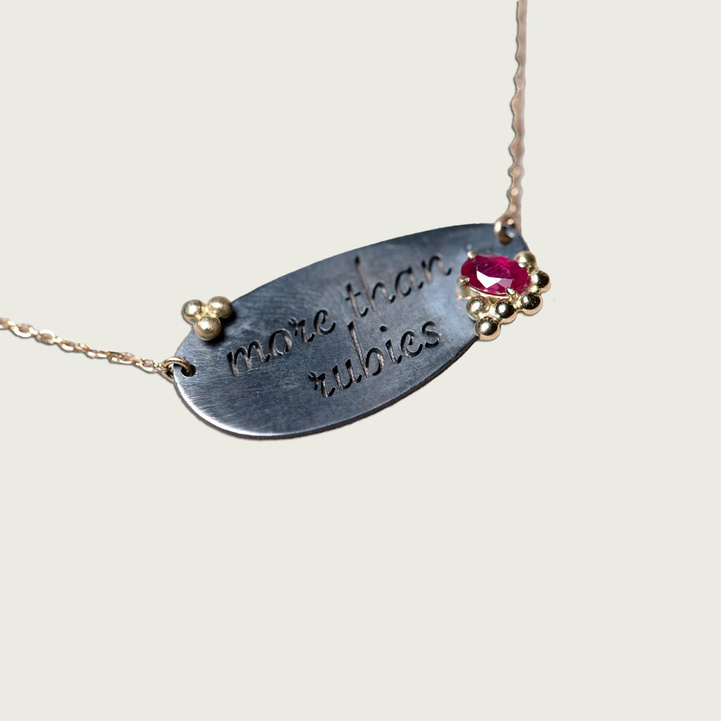More Than Rubies⁠ - Necklace