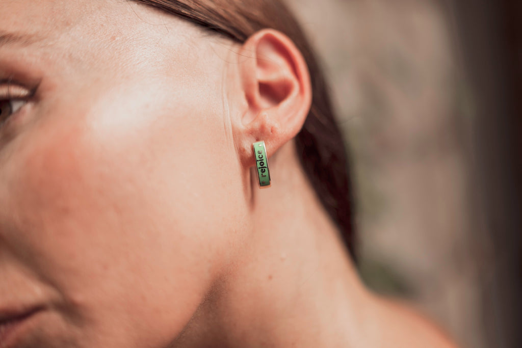 Rejoice - Gold Individual Earrings