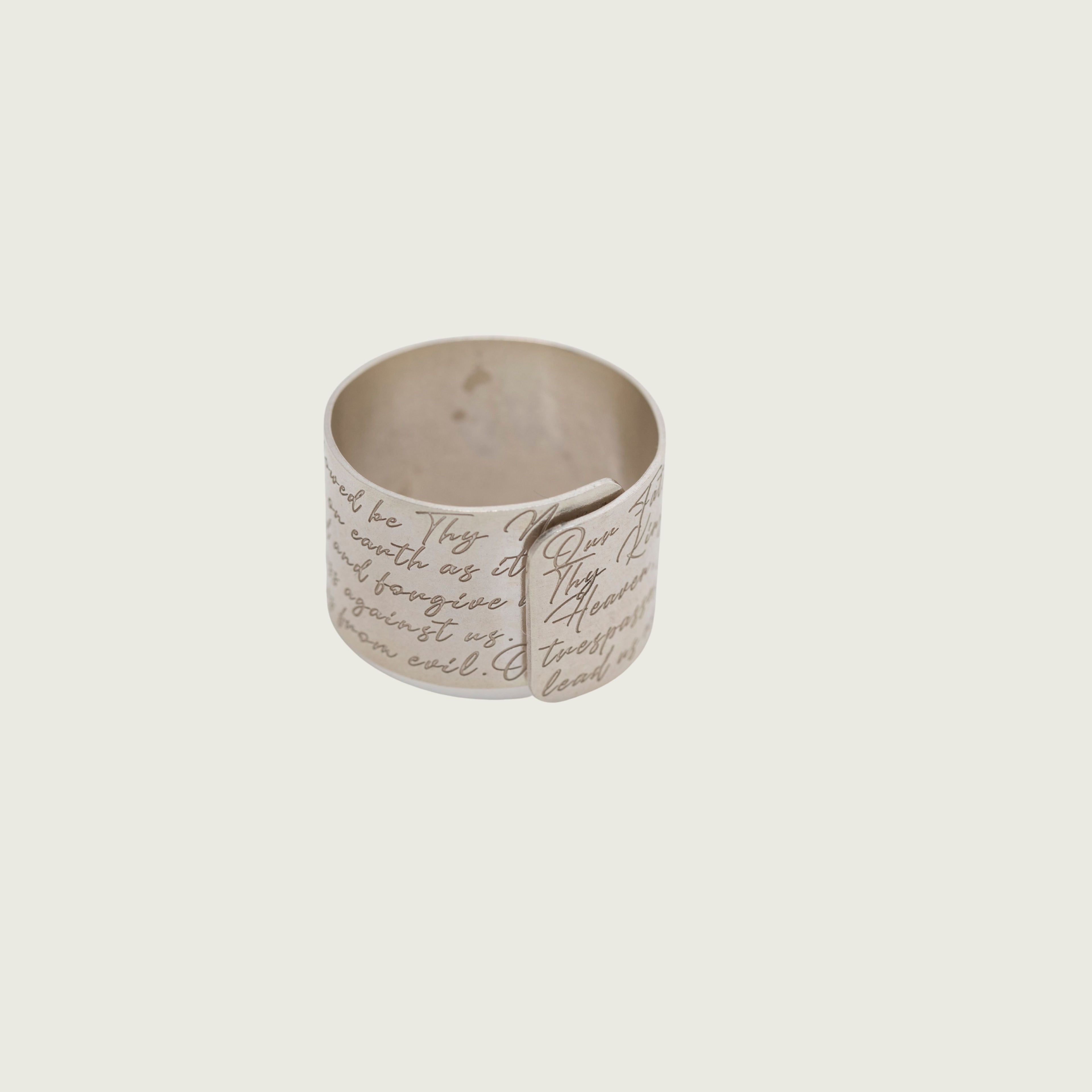 Our Father - Silver Ring