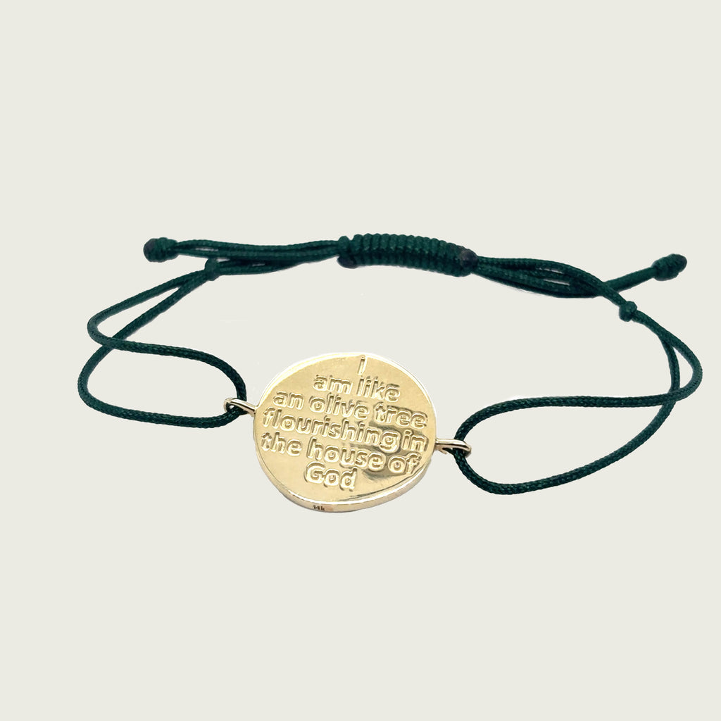 Olive Tree - Gold Bracelet