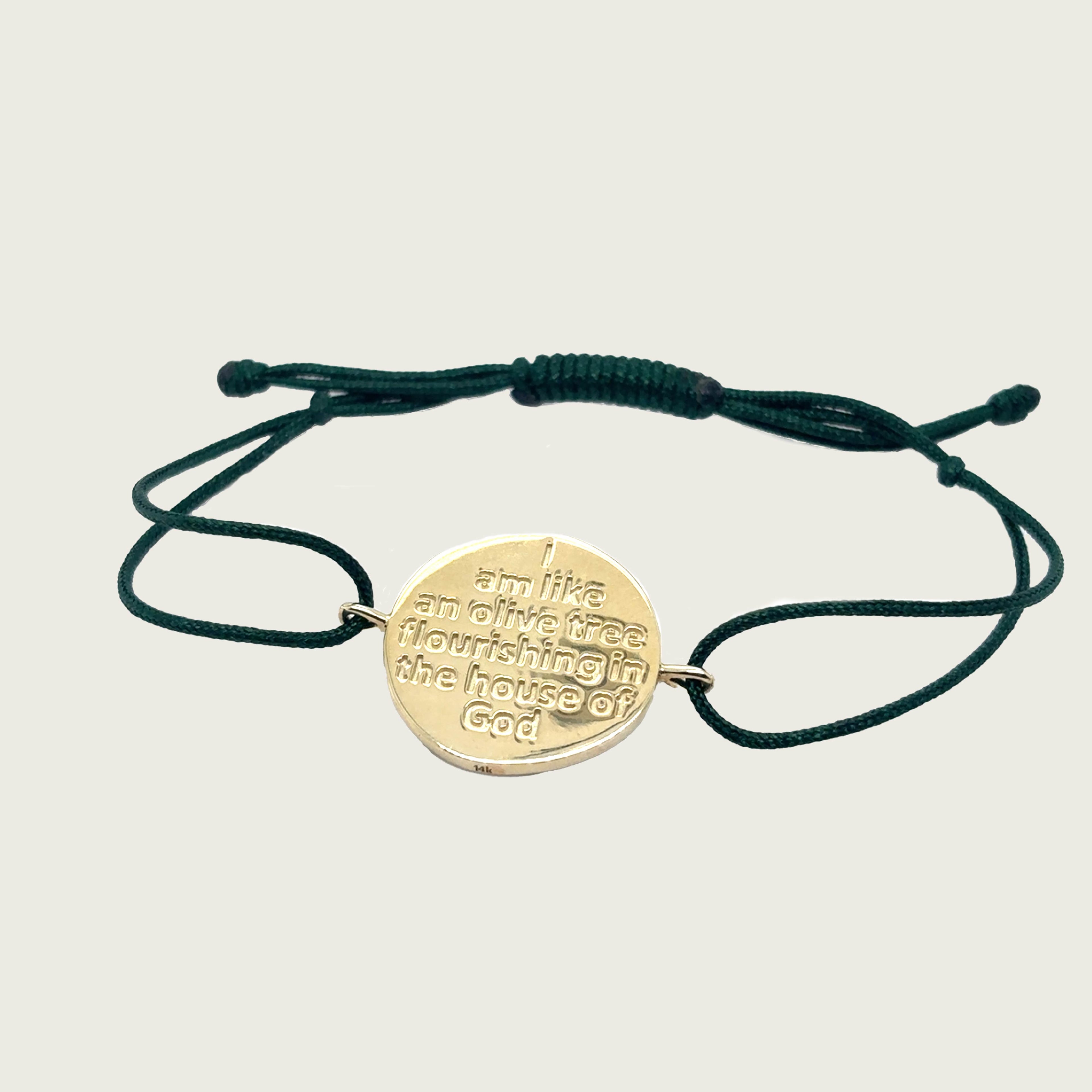 Olive Tree - Gold Bracelet