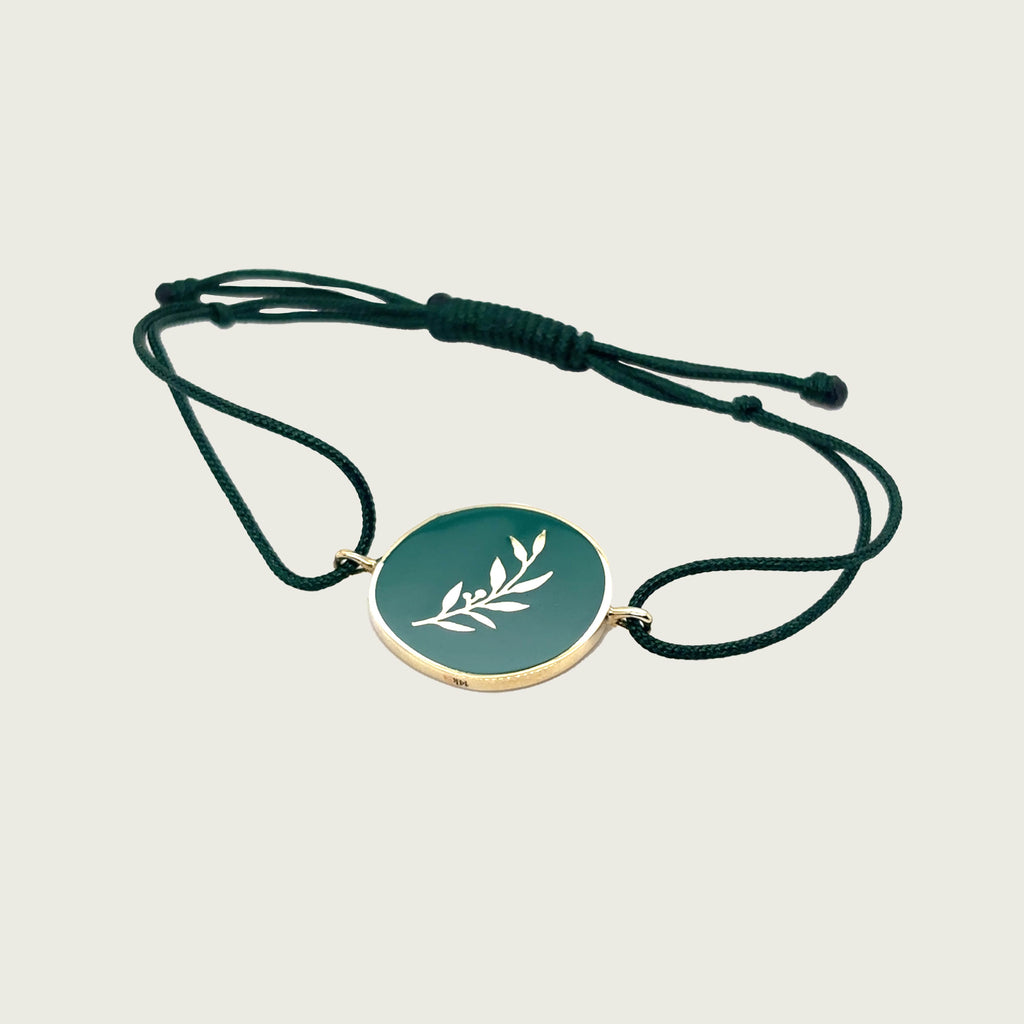 Olive Tree - Gold Bracelet