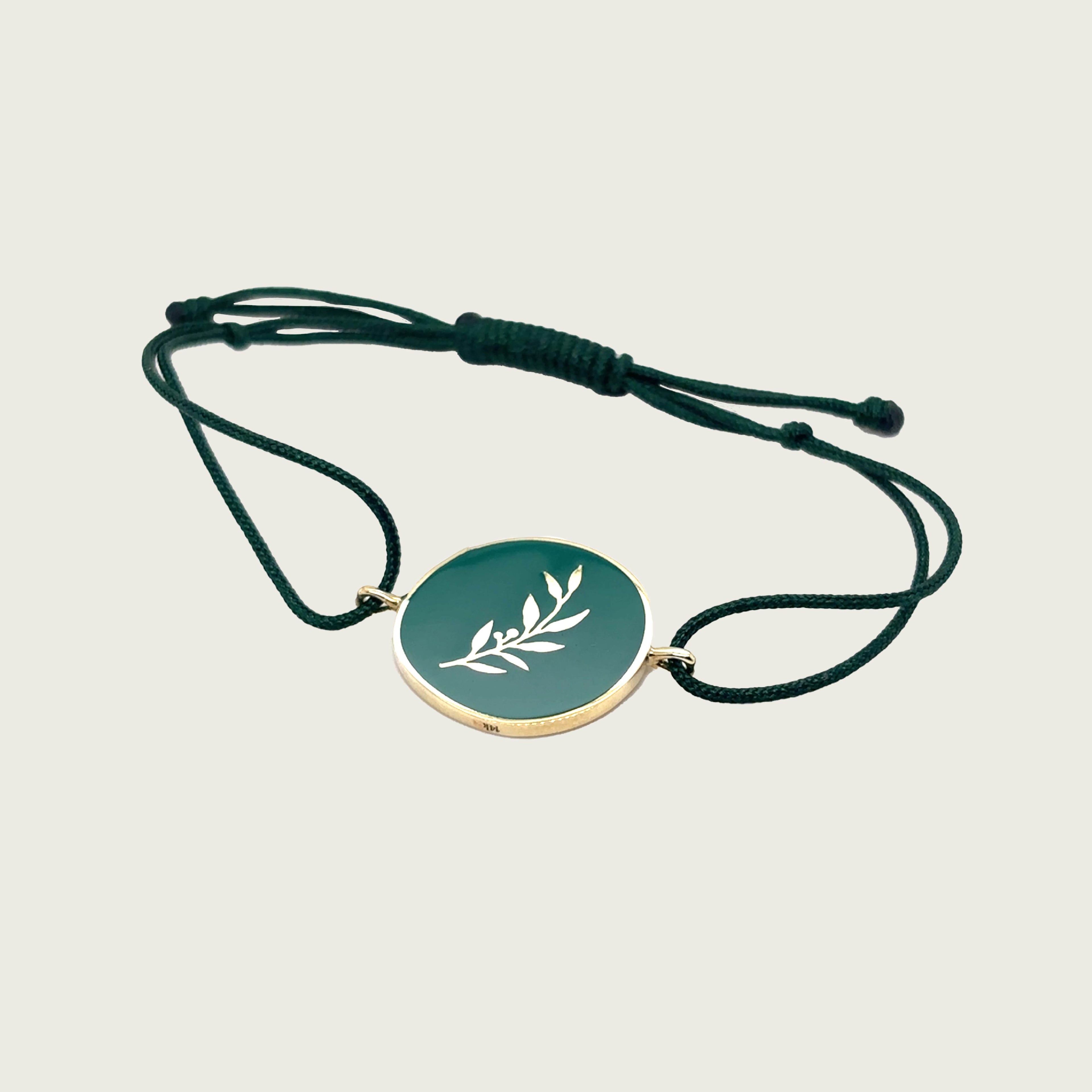 Olive Tree - Gold Bracelet