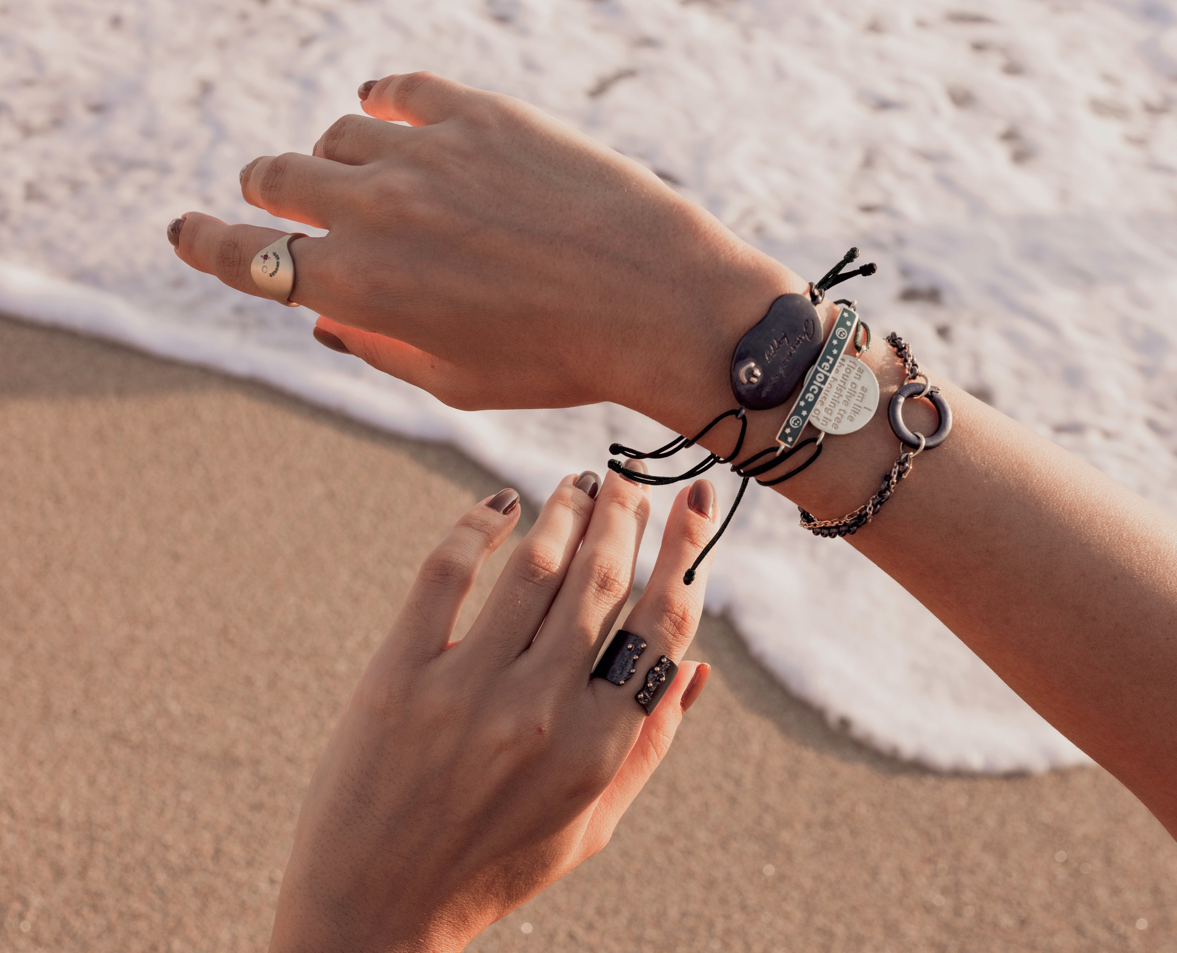 Olive Tree - Silver Bracelet