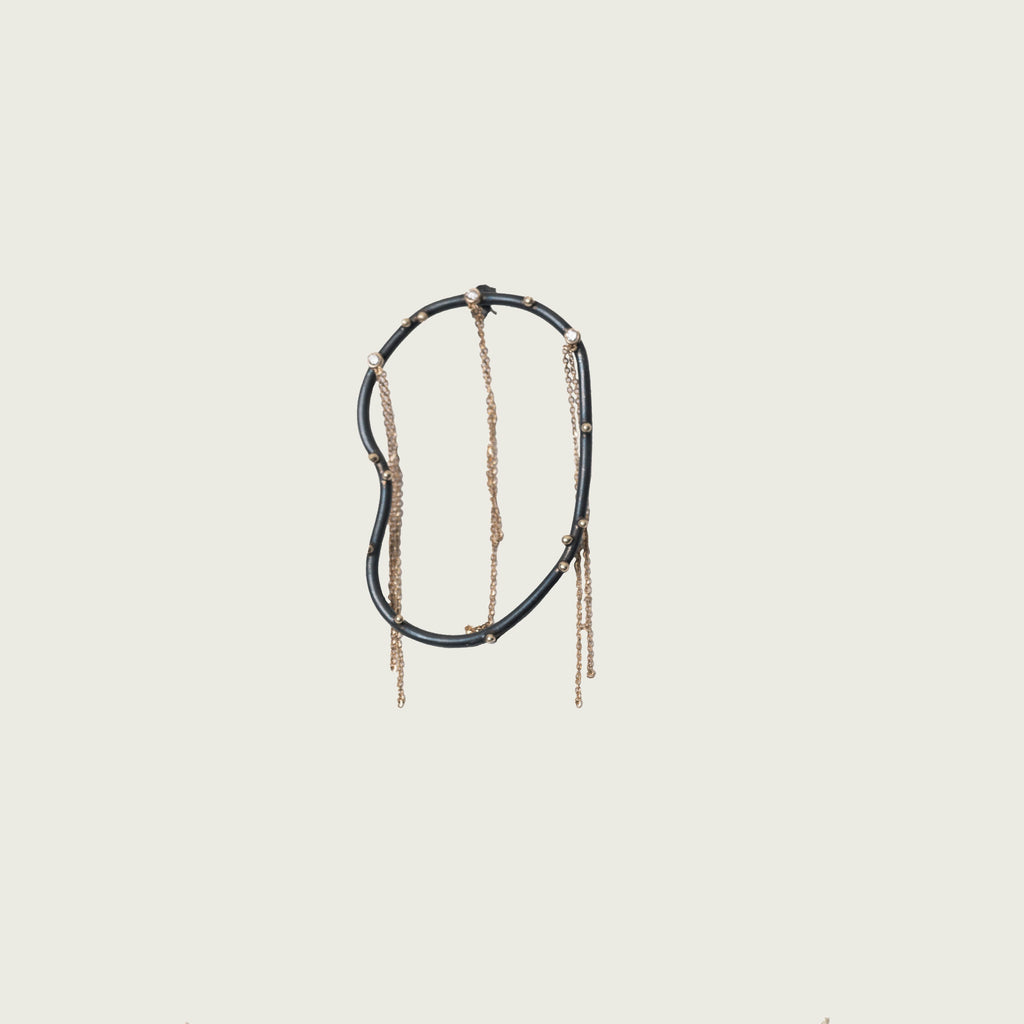 Overflowing River 2 - Individual Hollow Earring