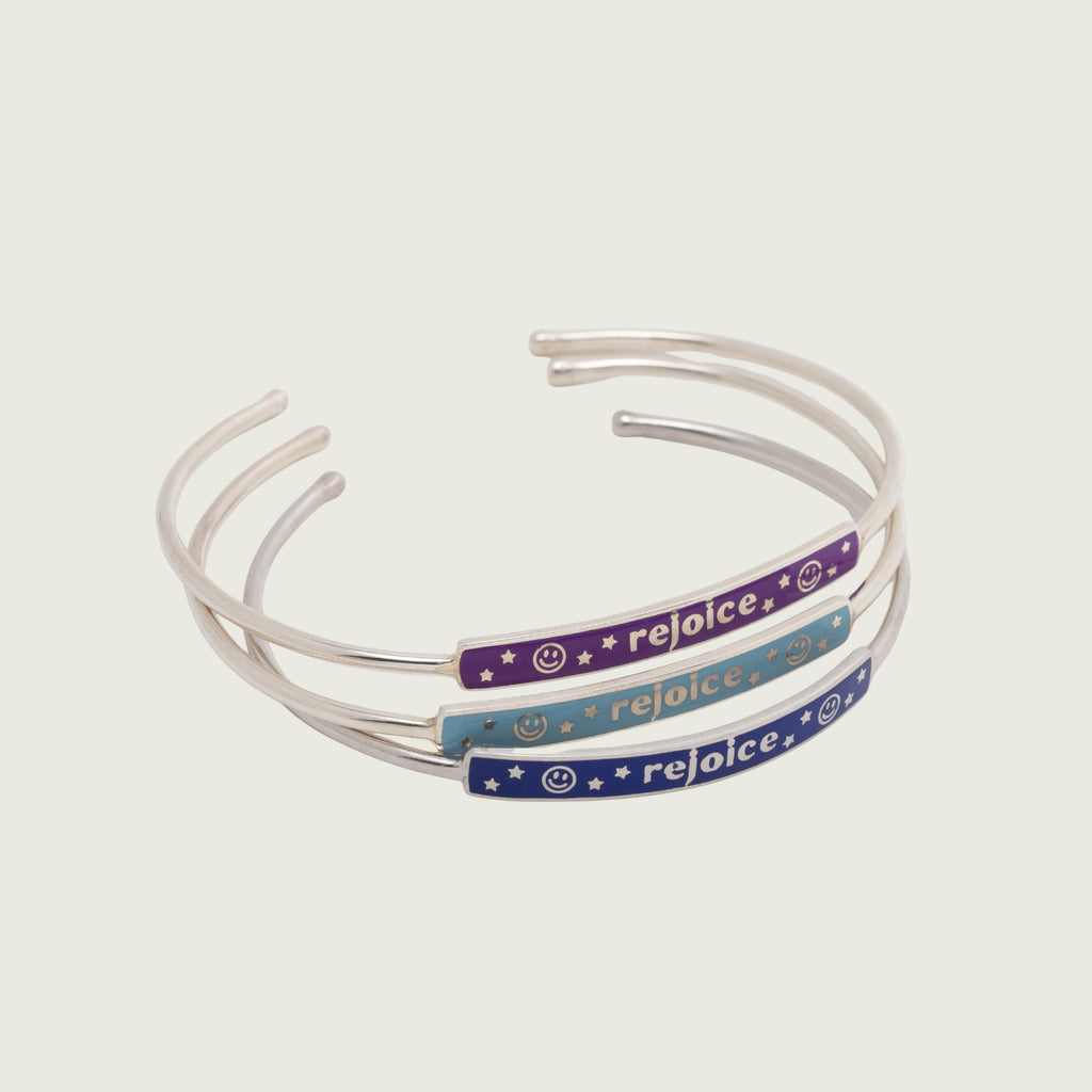 Rejoice - Silver Bangle