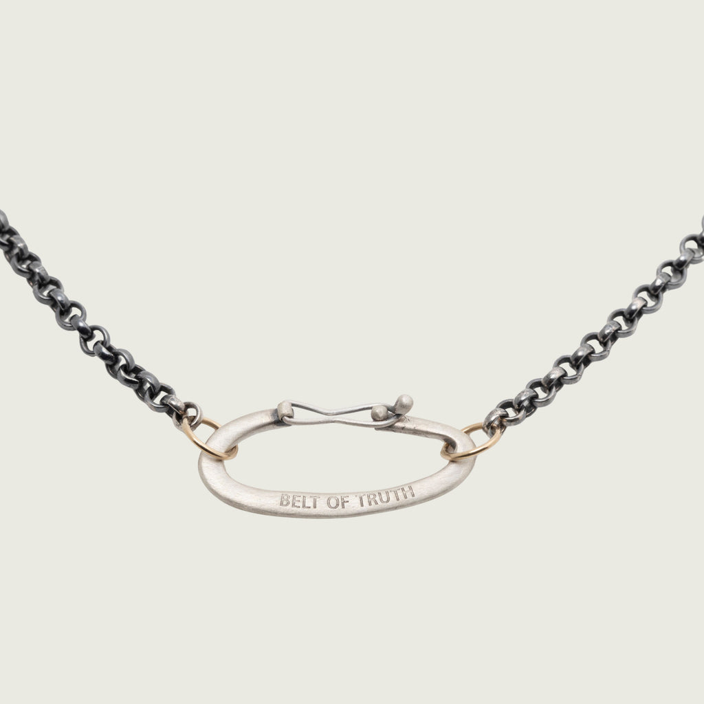 Belt Of Truth - Necklace silver